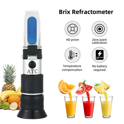 refractometer test piece|refractometer where to buy.